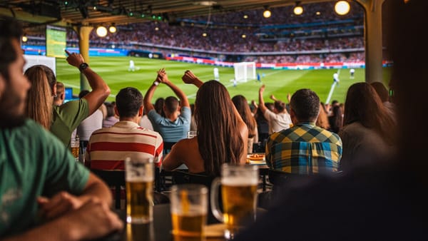 Fans watching the World Cup 2026 at a San Francisco sports bar