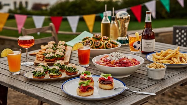 World Cup 2026 watch party catering and bar spread in the SF Bay Area